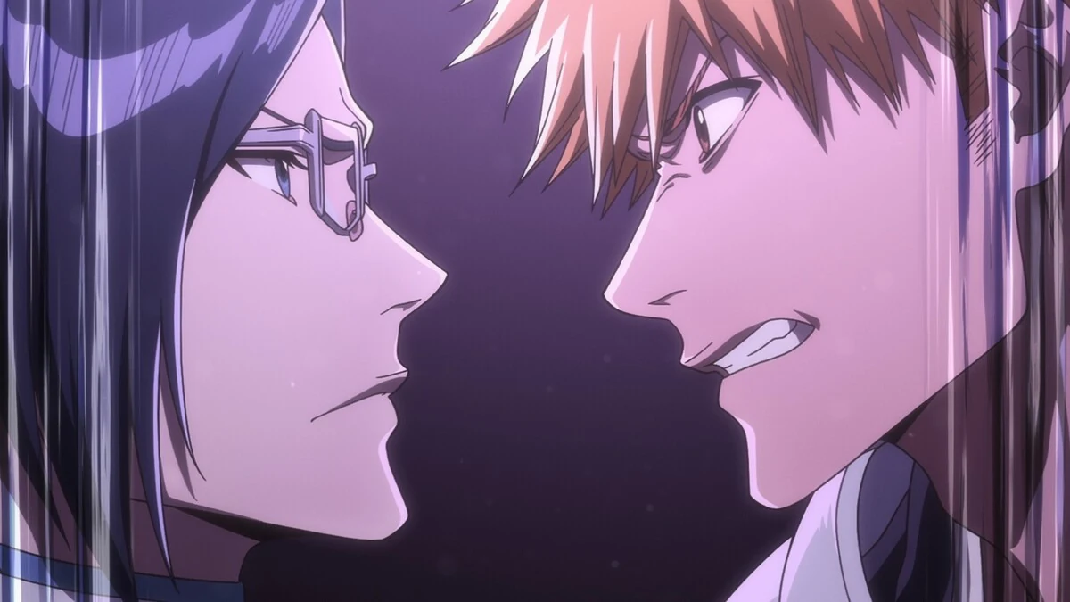 Uryu confrontando Ichigo enquanto mantém seu verdadeiro plano em segredo