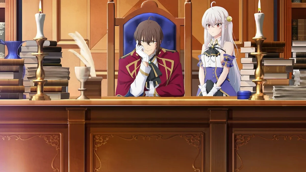 Wein e Ninym trabalhando juntos em The Genius Prince's Guide