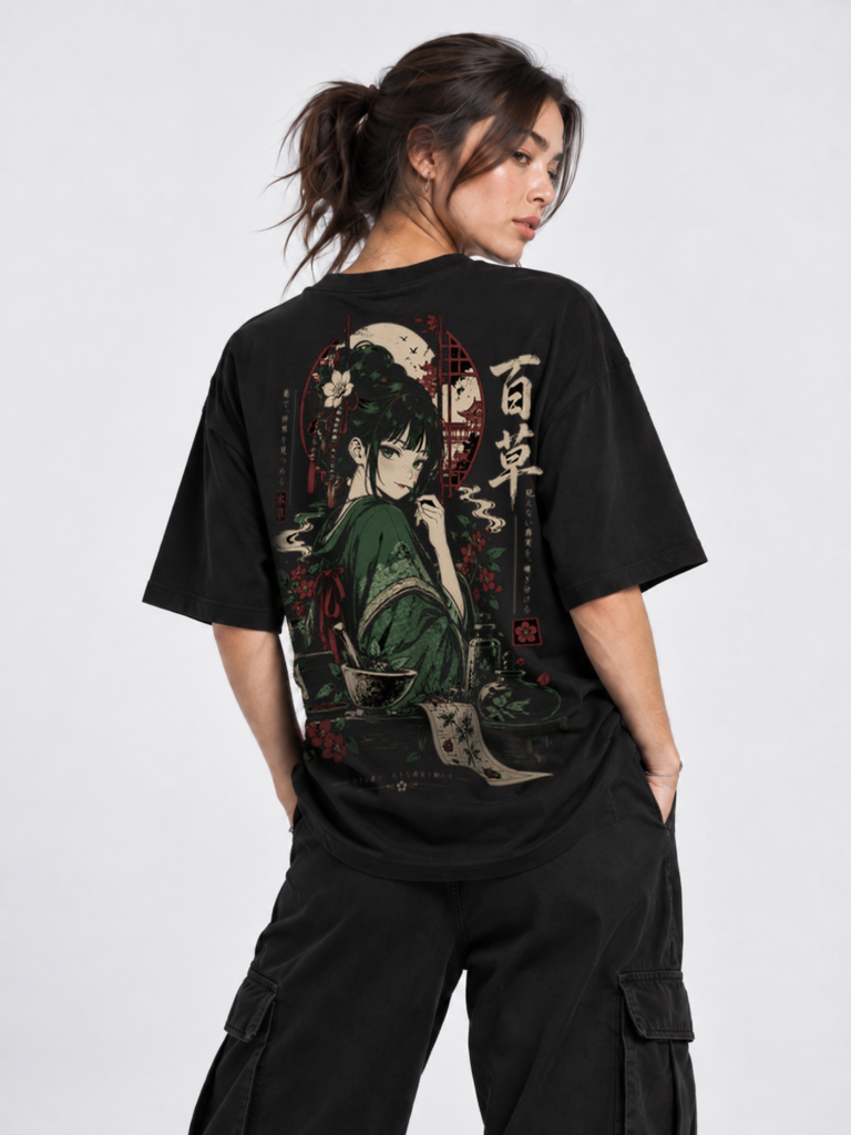 Camiseta Oversized HYAKUSŌ