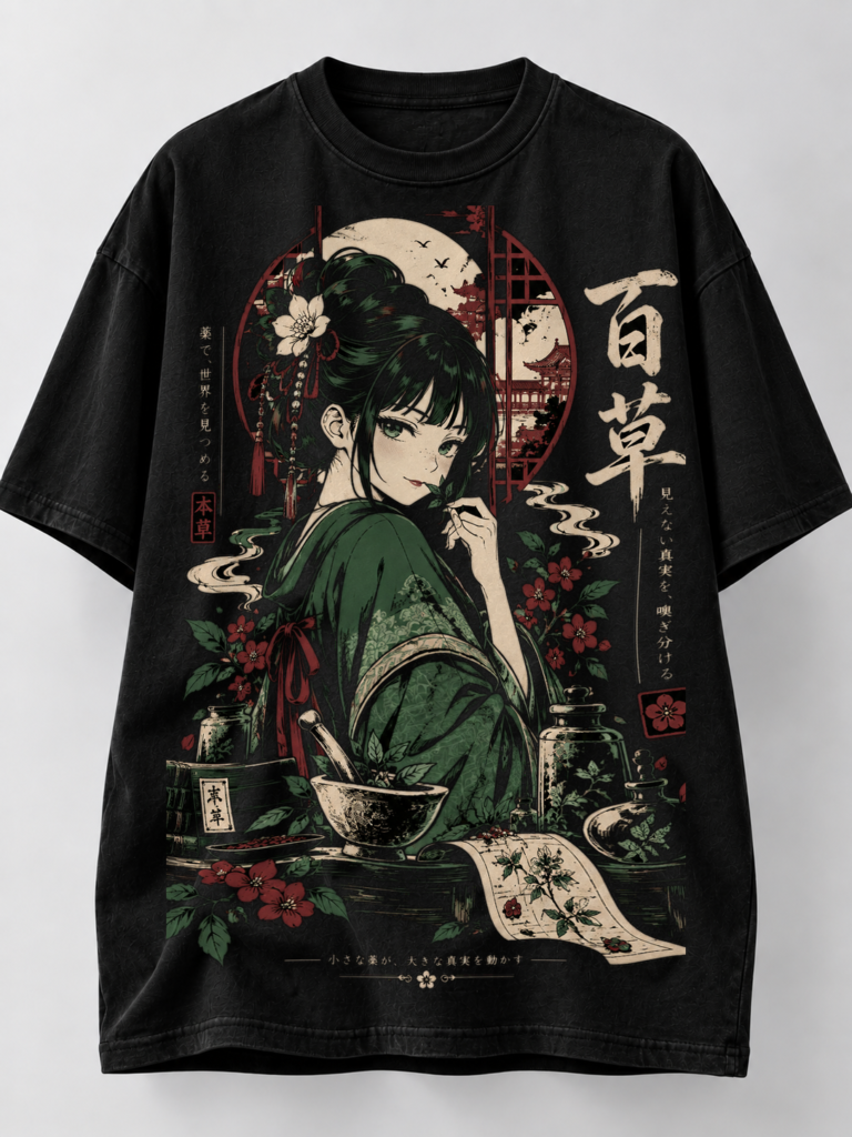 Camiseta Oversized HYAKUSŌ