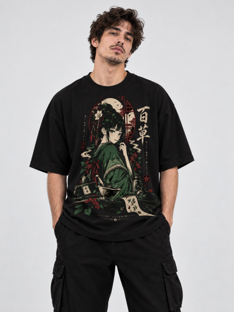 Camiseta Oversized HYAKUSŌ
