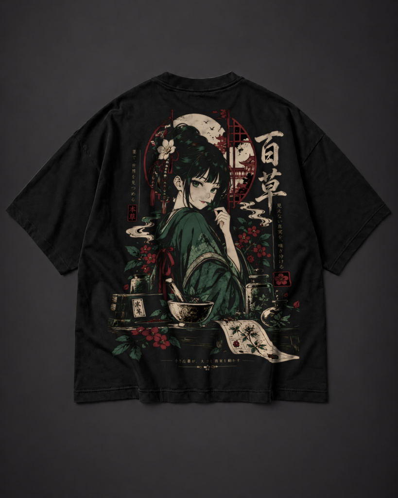 Camiseta Oversized Hyakuso
