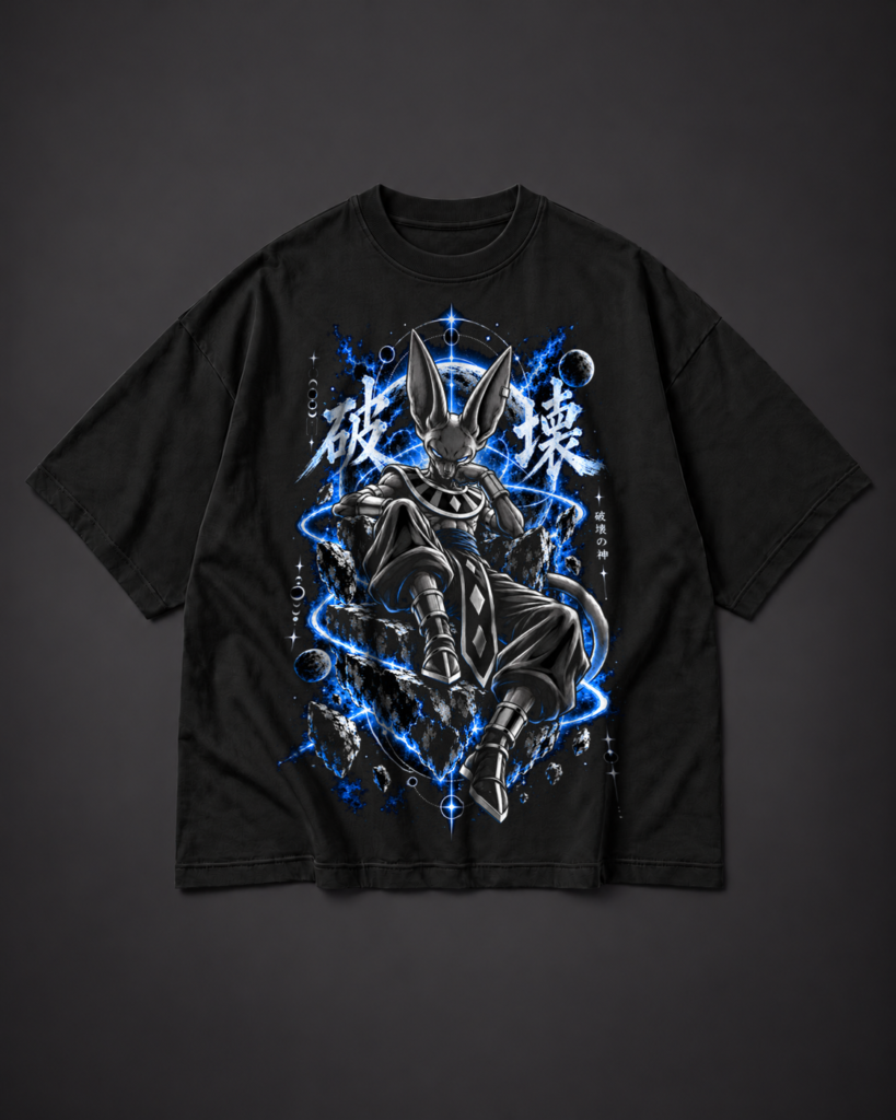 Camiseta Oversized Beerus