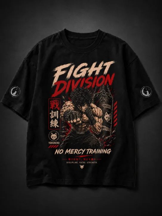 Camiseta Oversized Fight Division