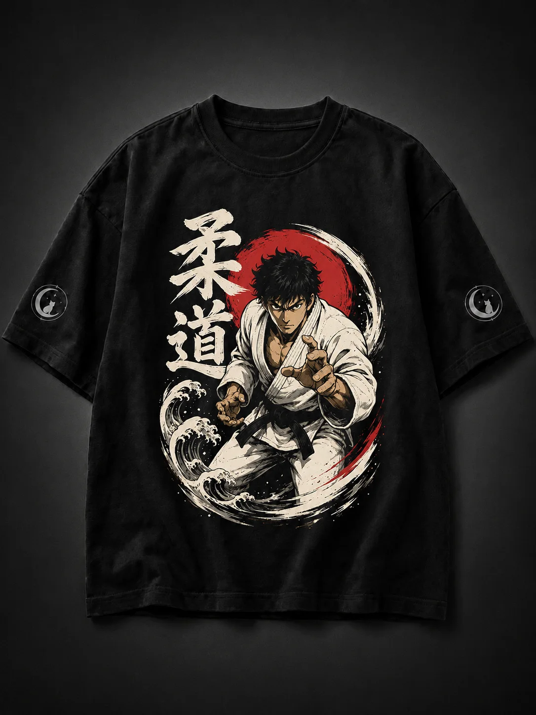 Camiseta Oversized Judo Circle