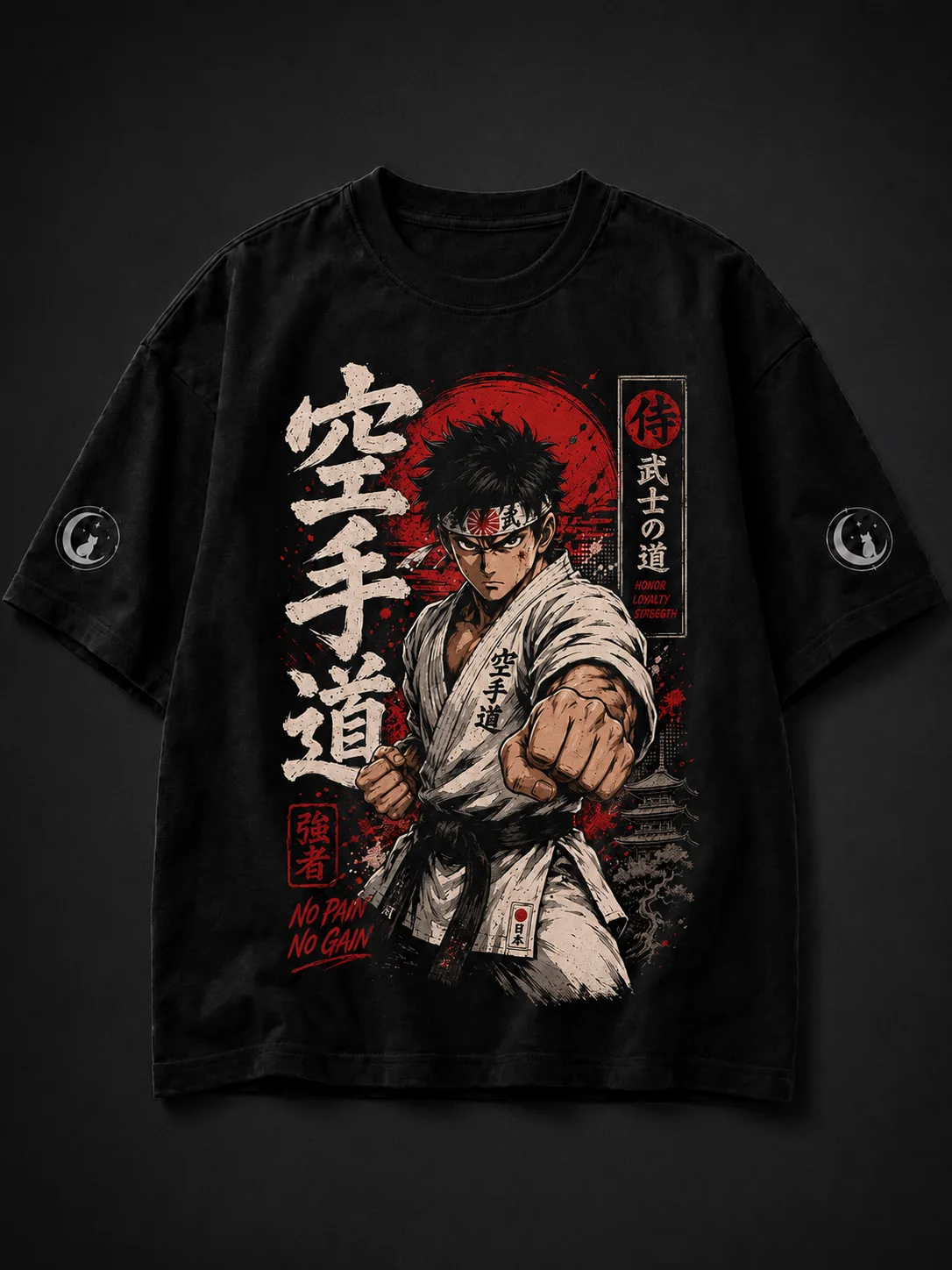 Camiseta Oversized Karate Do