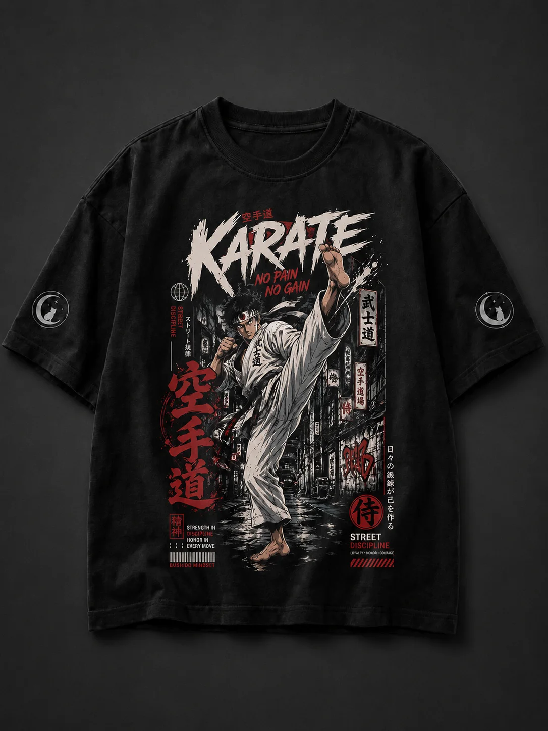Camiseta Oversized Karate