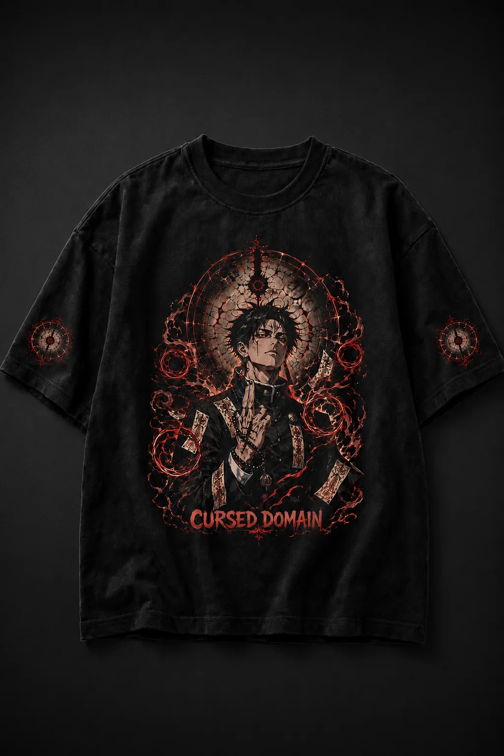 Camiseta Oversized Cursed Domain