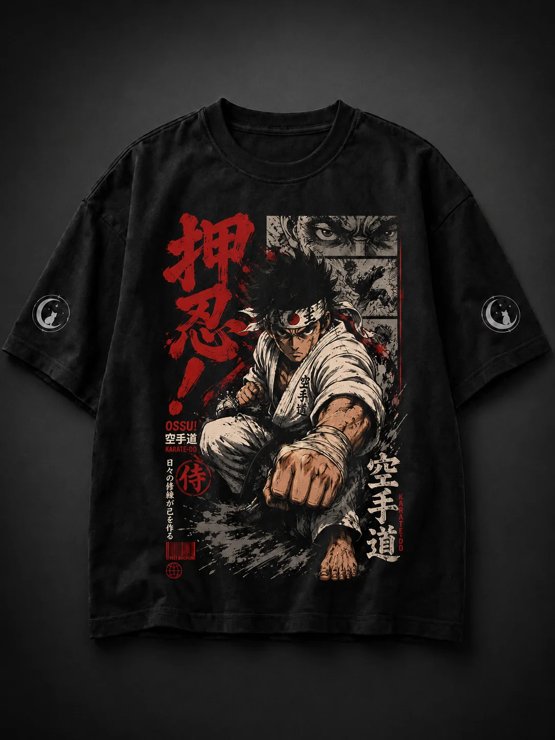 Camiseta Oversized Jiu Jitsu Pressure
