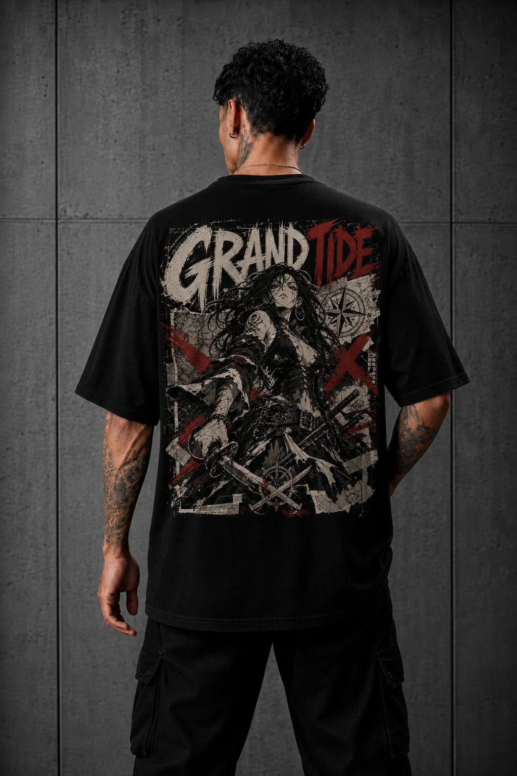 Camiseta Oversized Grand Tide