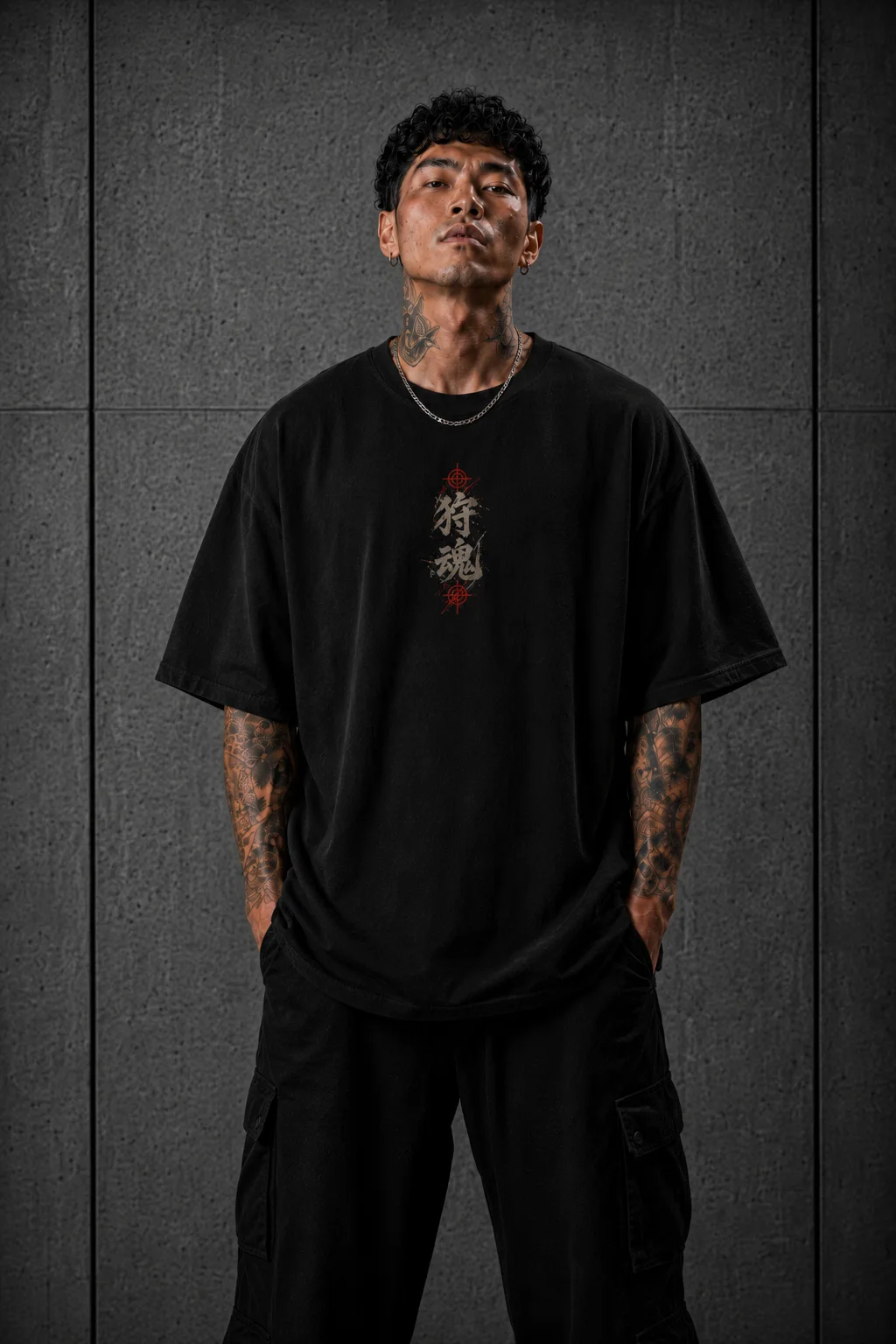 Camiseta Oversized Predator Spirit