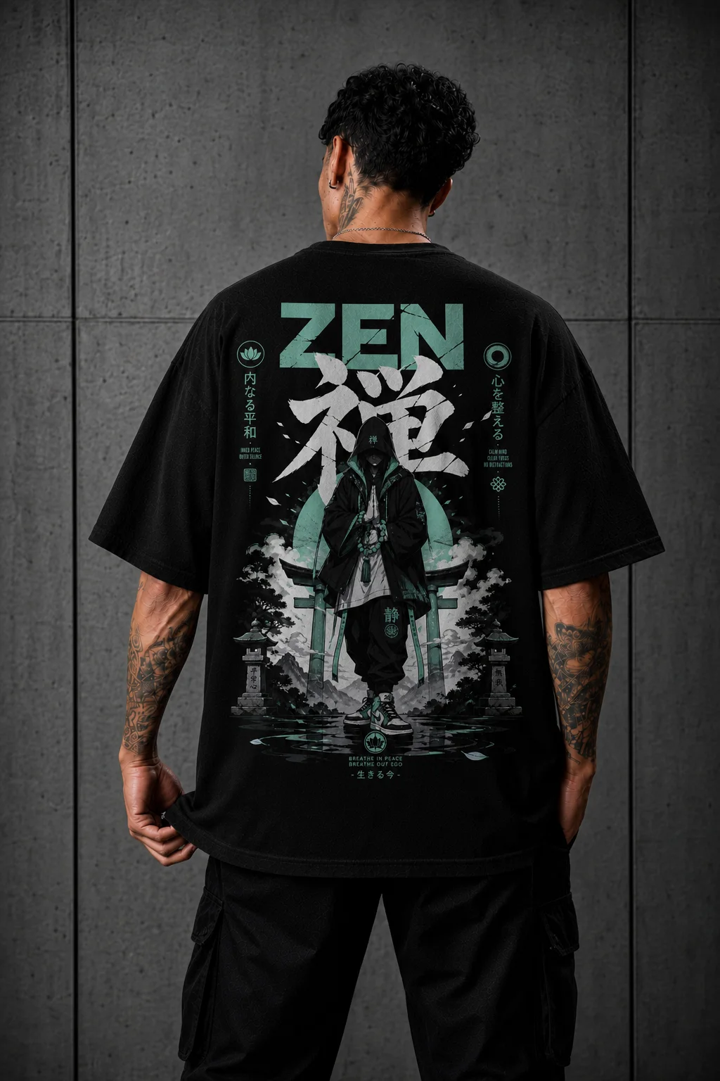Camiseta Oversized Zen