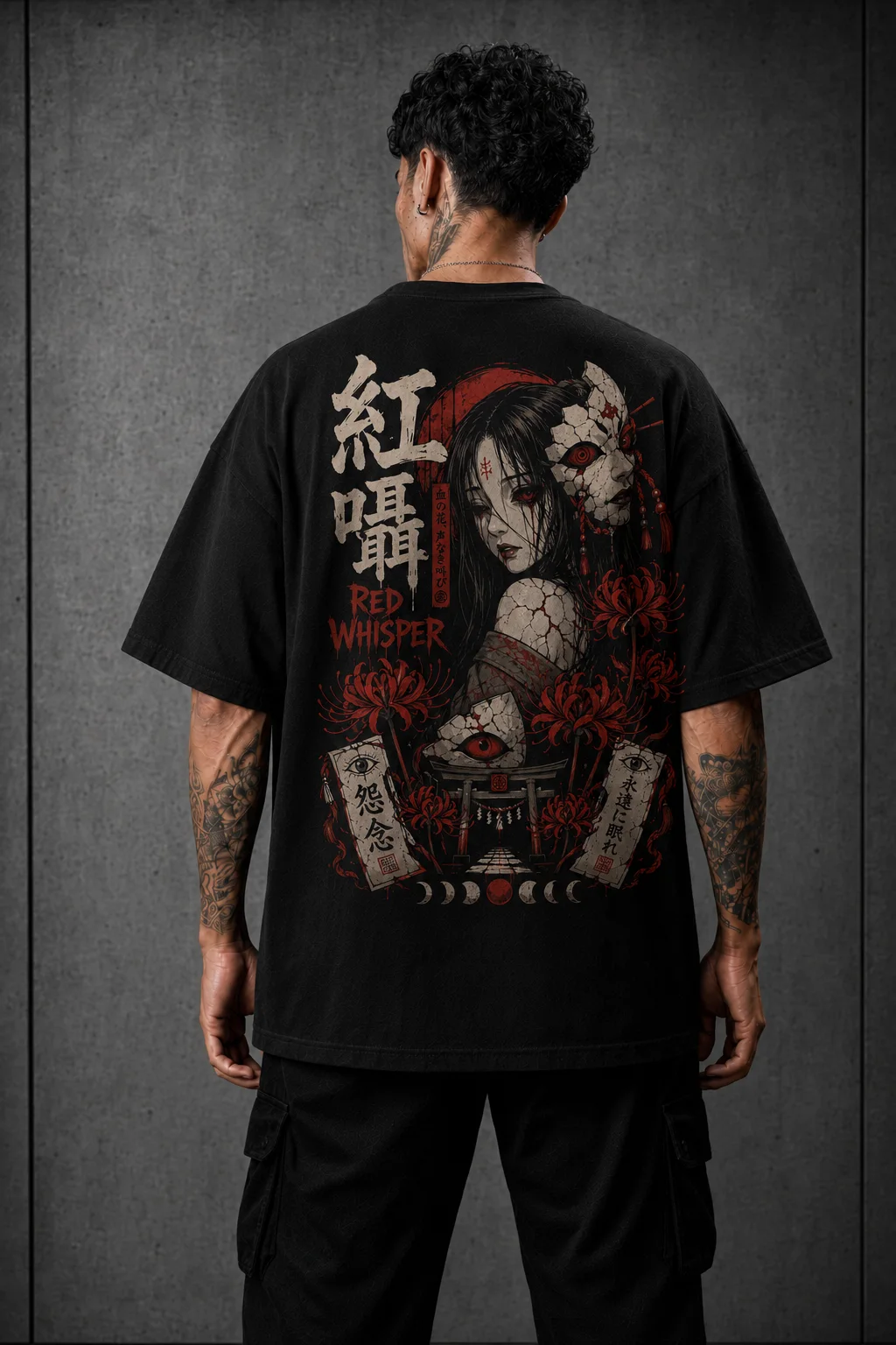 Camiseta Oversized Blood Doll