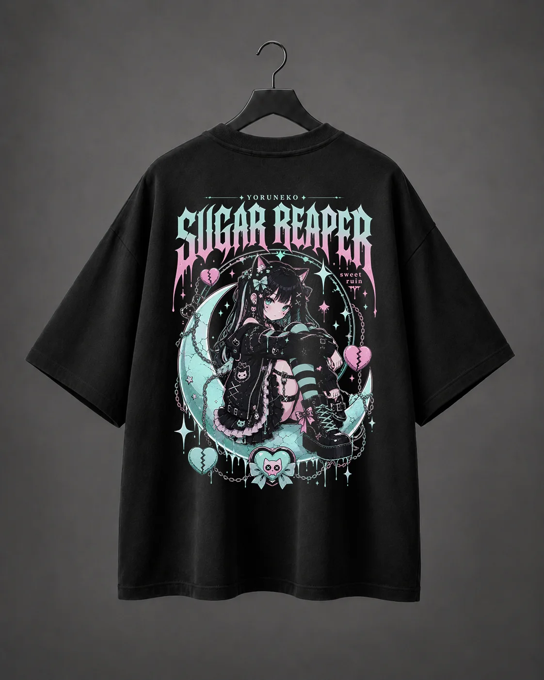 Camiseta Oversized Sugar Reaper