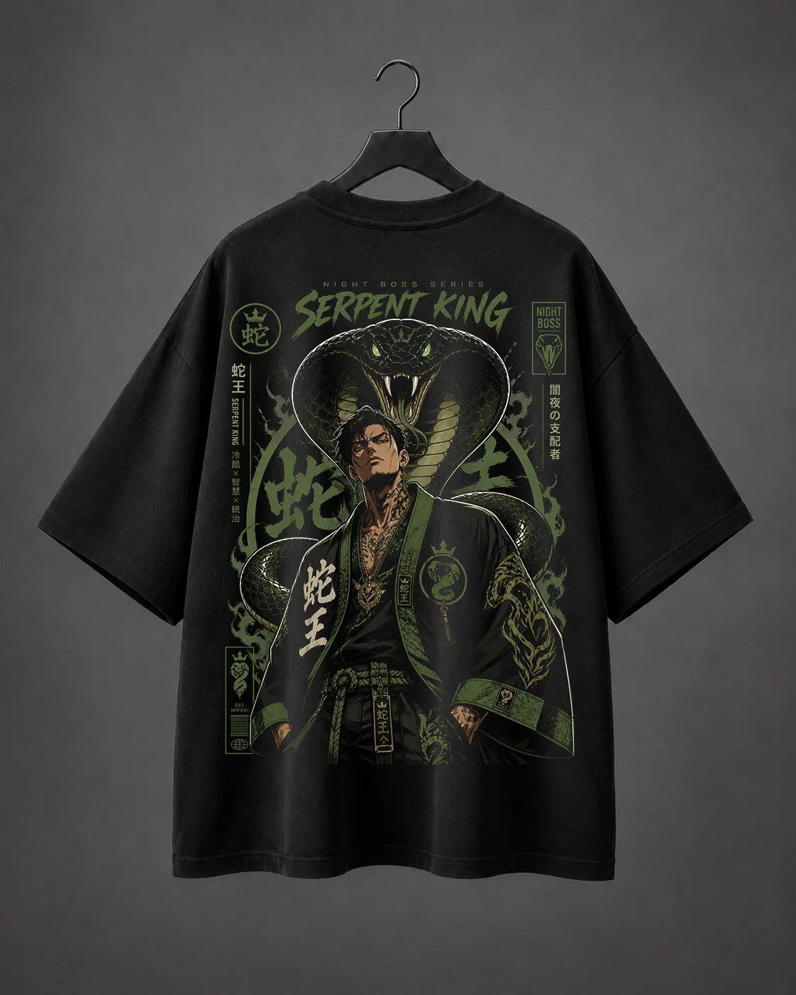 Camiseta Oversized Green Path