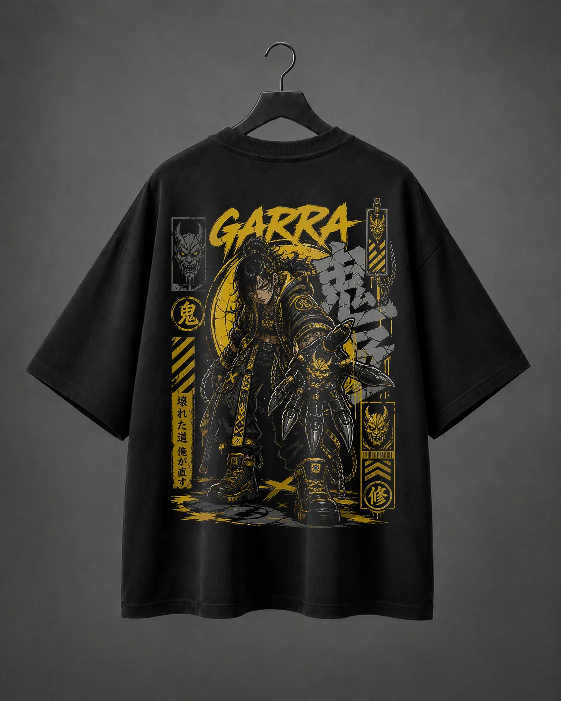 Camiseta Oversized Garra