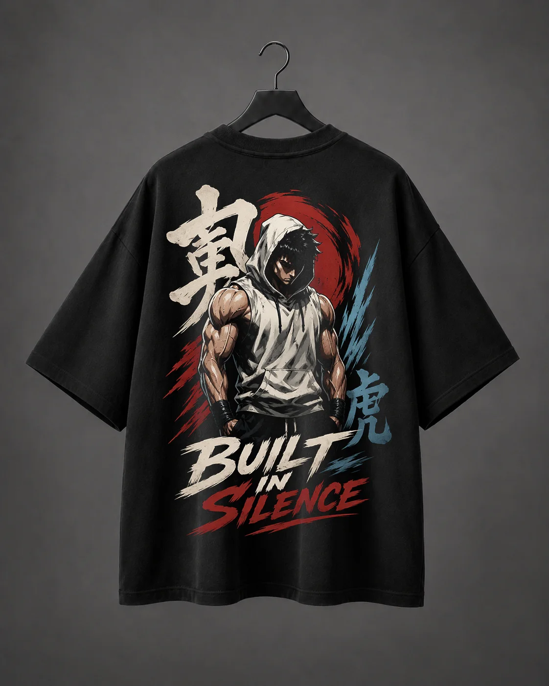 Camiseta Oversized Built In Silence