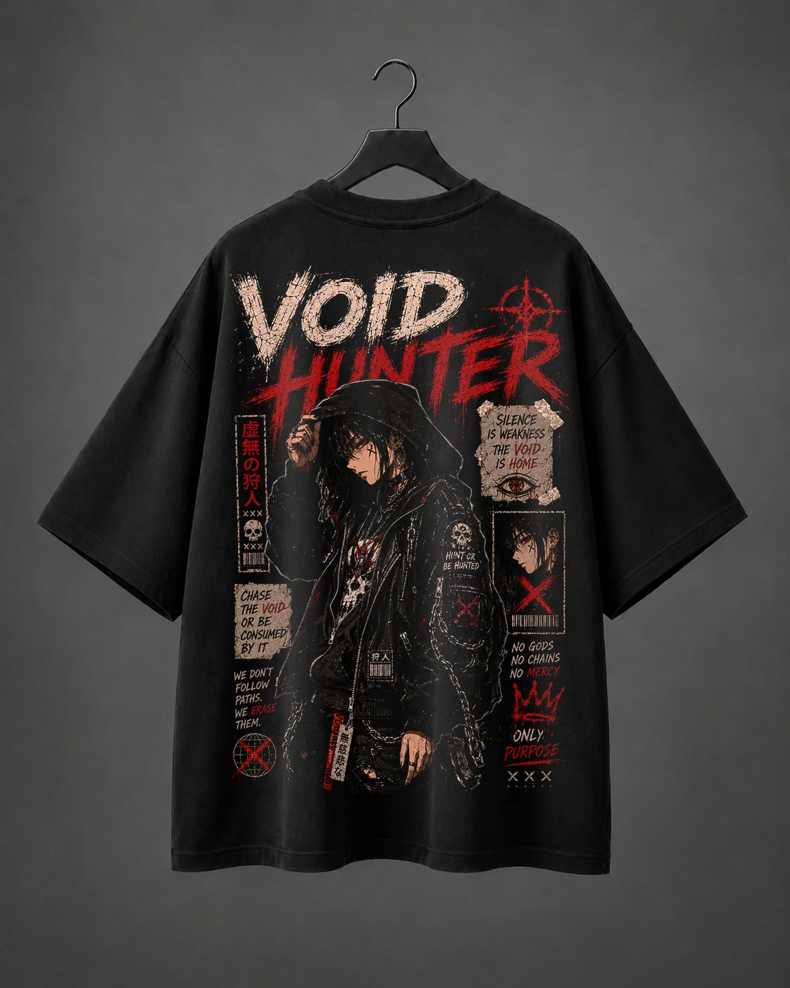 Camiseta Oversized Void Hunter