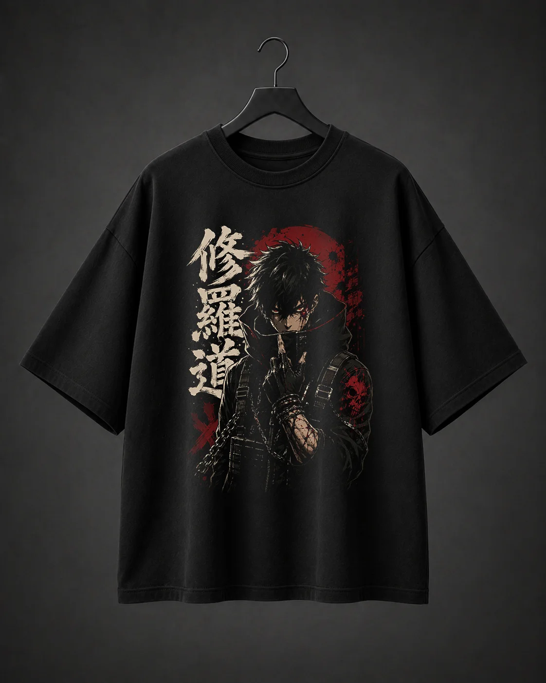 Camiseta Básica Oversized Abyss Shura