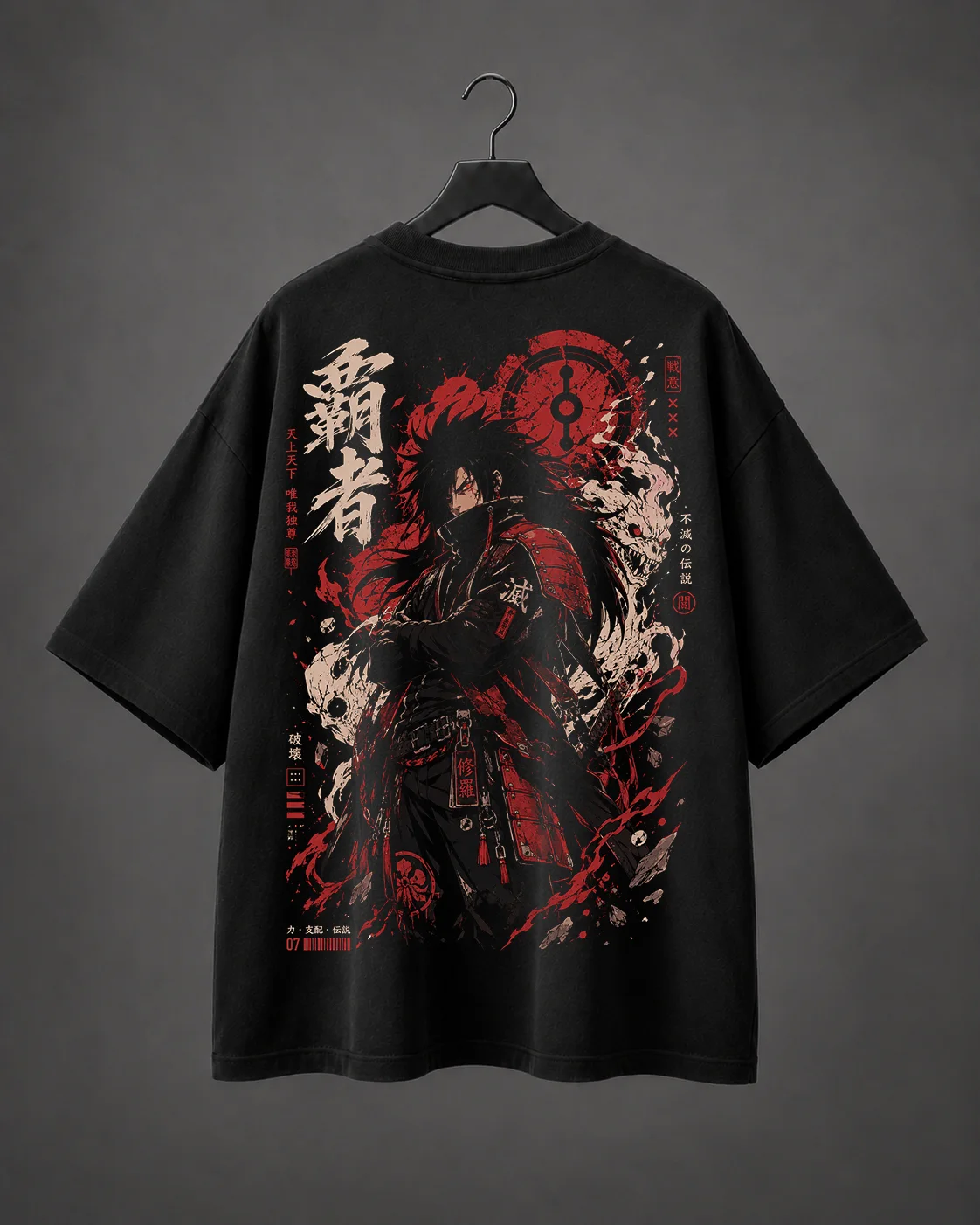 Camiseta Oversized Blood Shogun