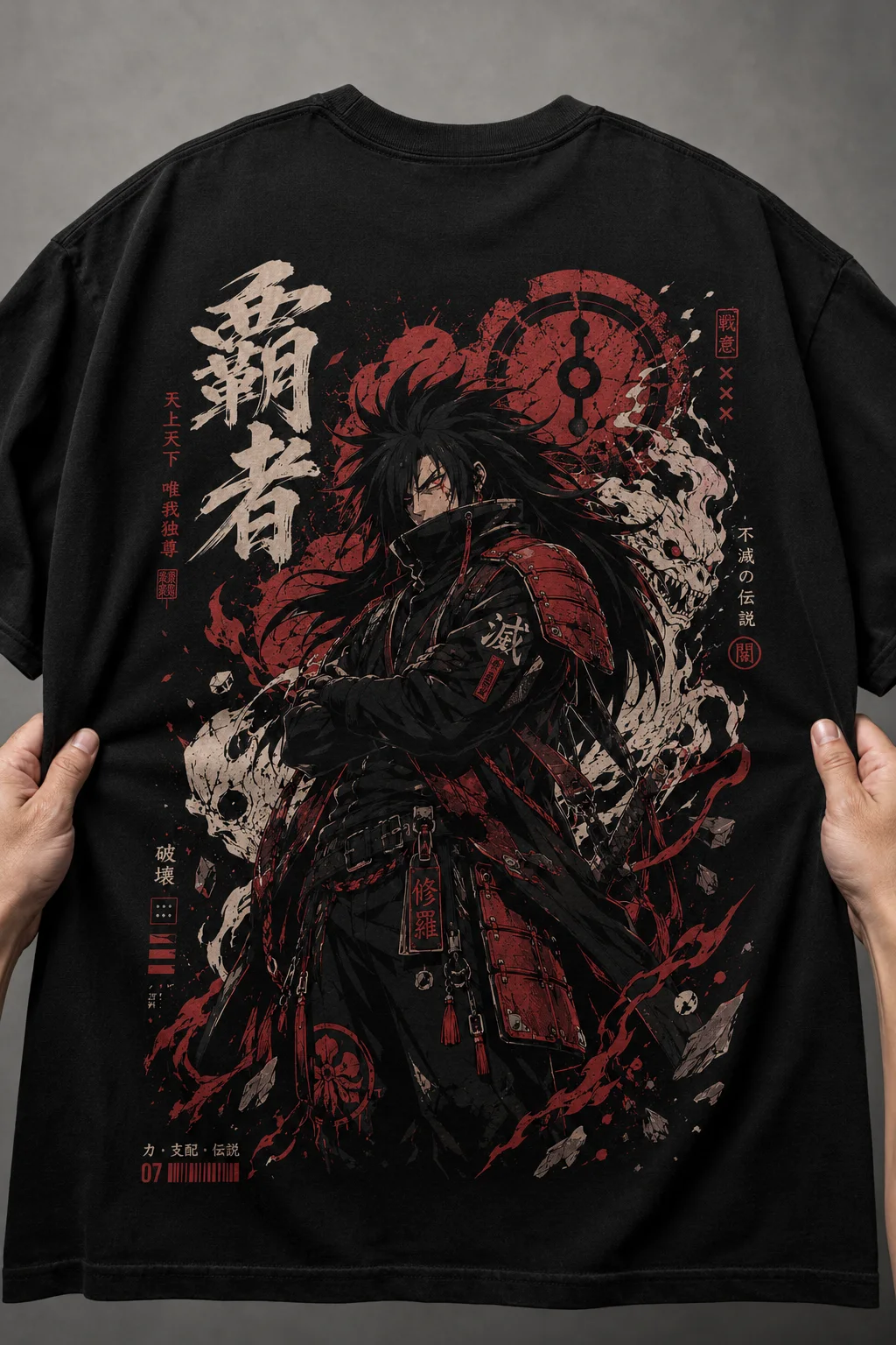 Prévia de camiseta anime dark Yoruneko