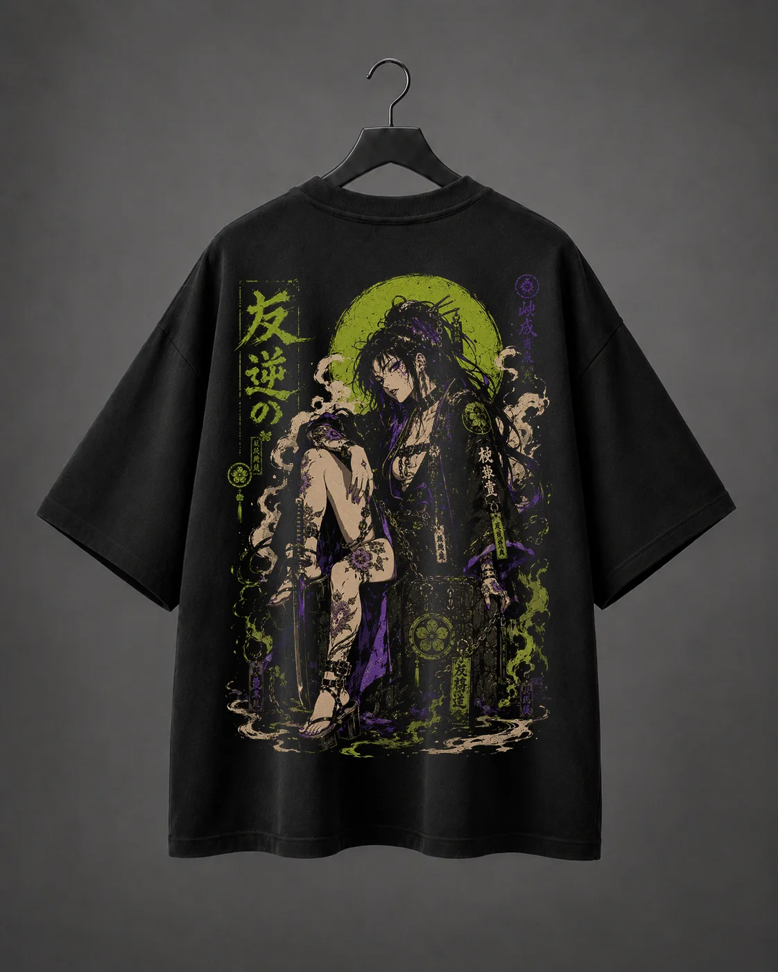 Camiseta Oversized Midori Yurei