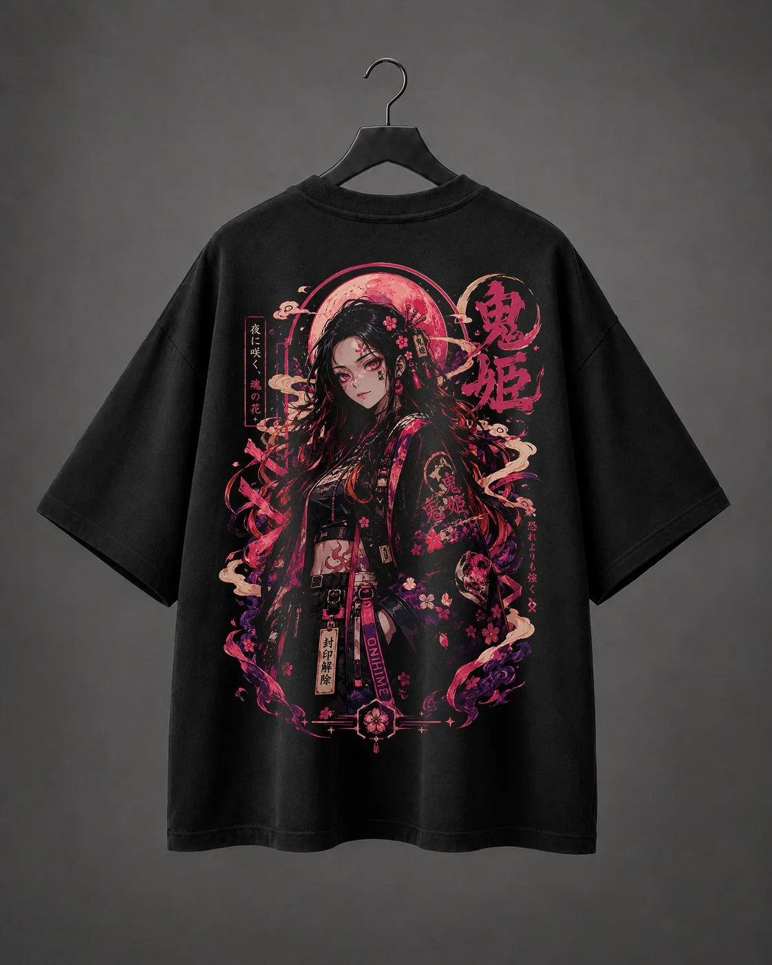 Camiseta Oversized Onihime