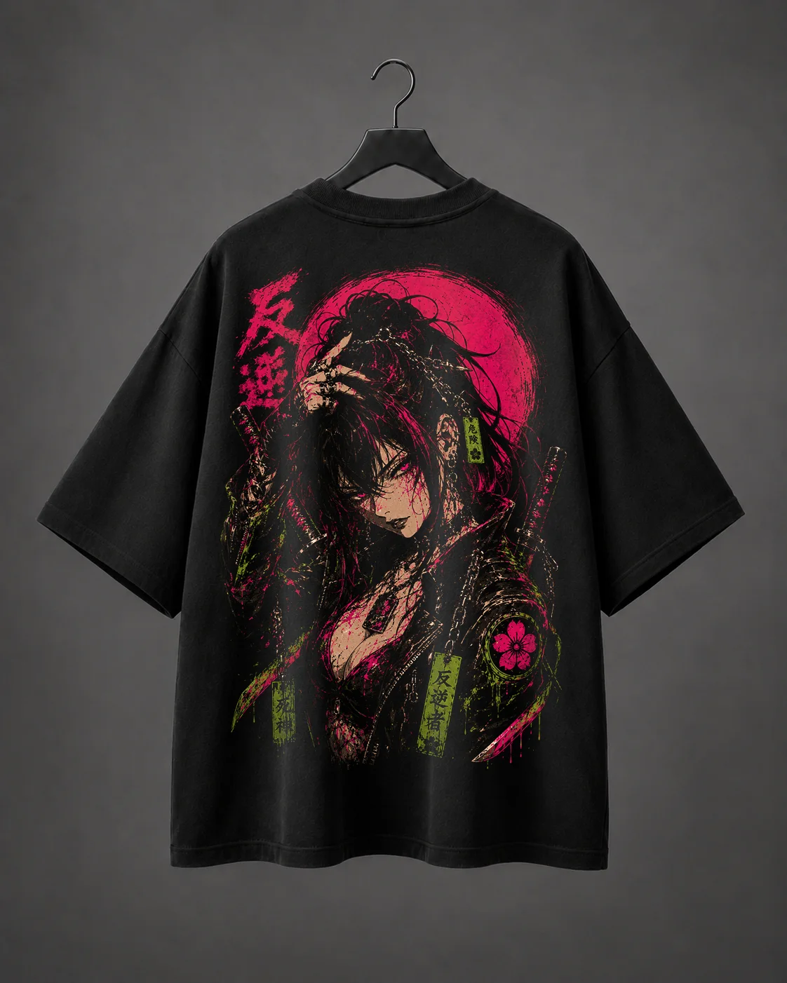 Camiseta Oversized Yami Kitsune