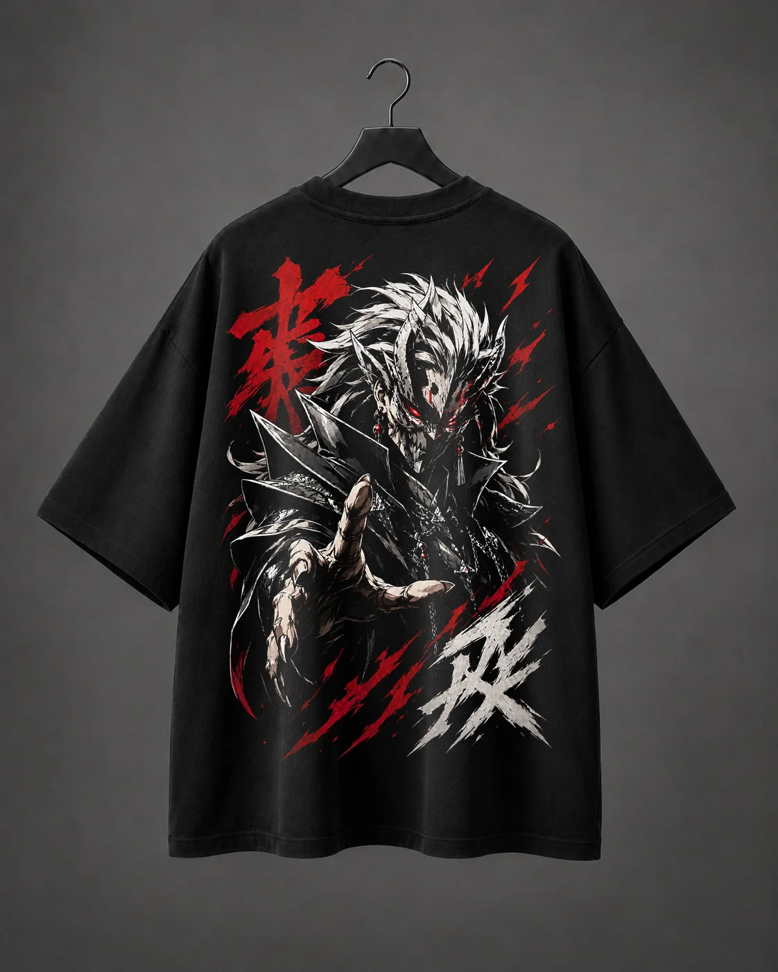 Camiseta Oversized Blood Oni
