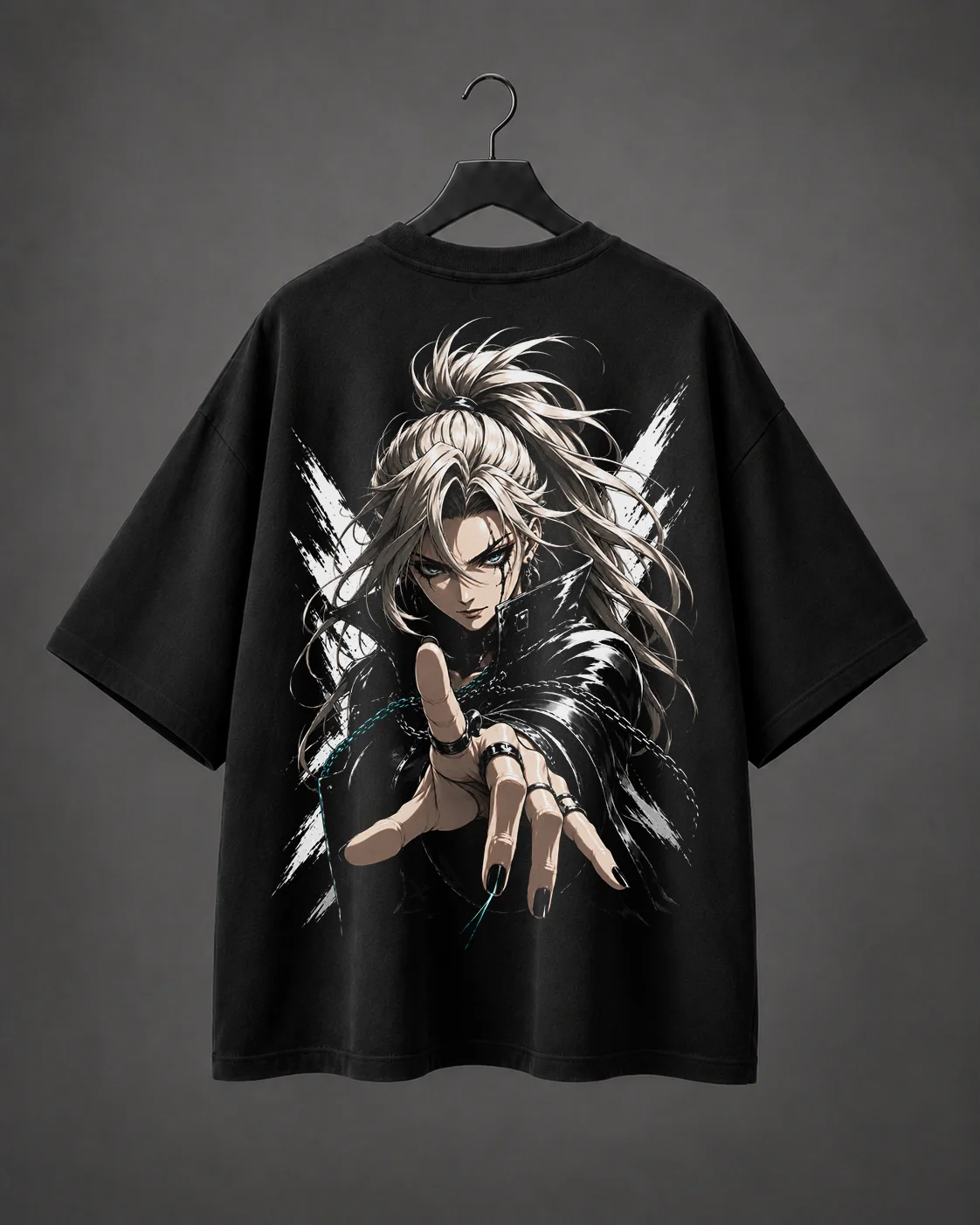 Camiseta Oversized Noir Queen Mod.2