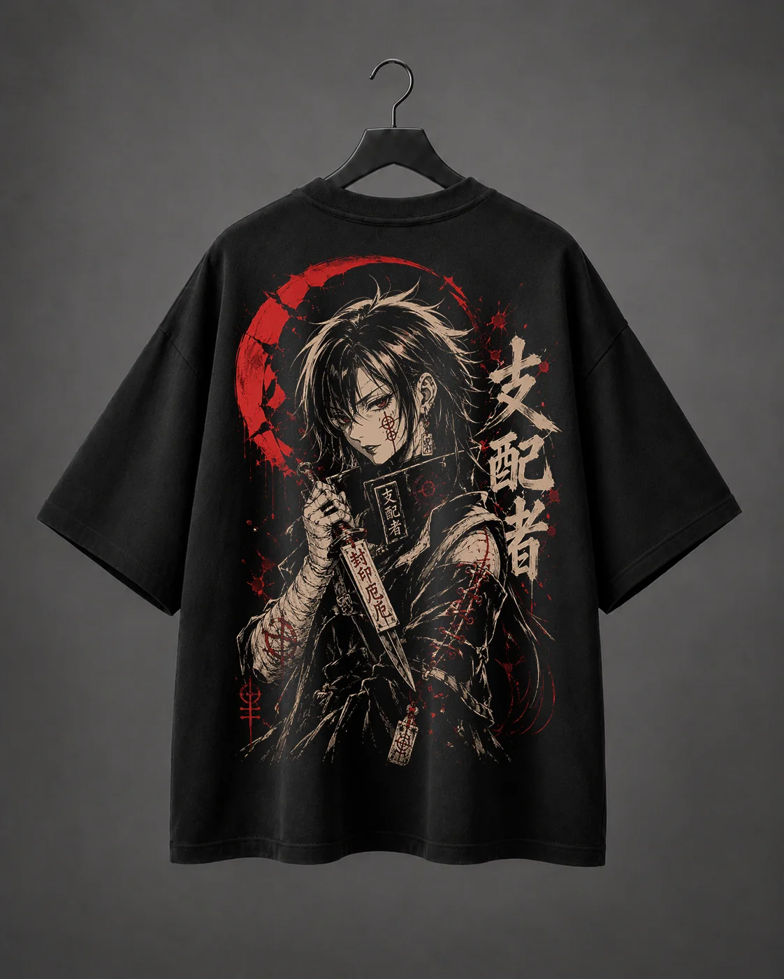 Camiseta Oversized Blood Seal