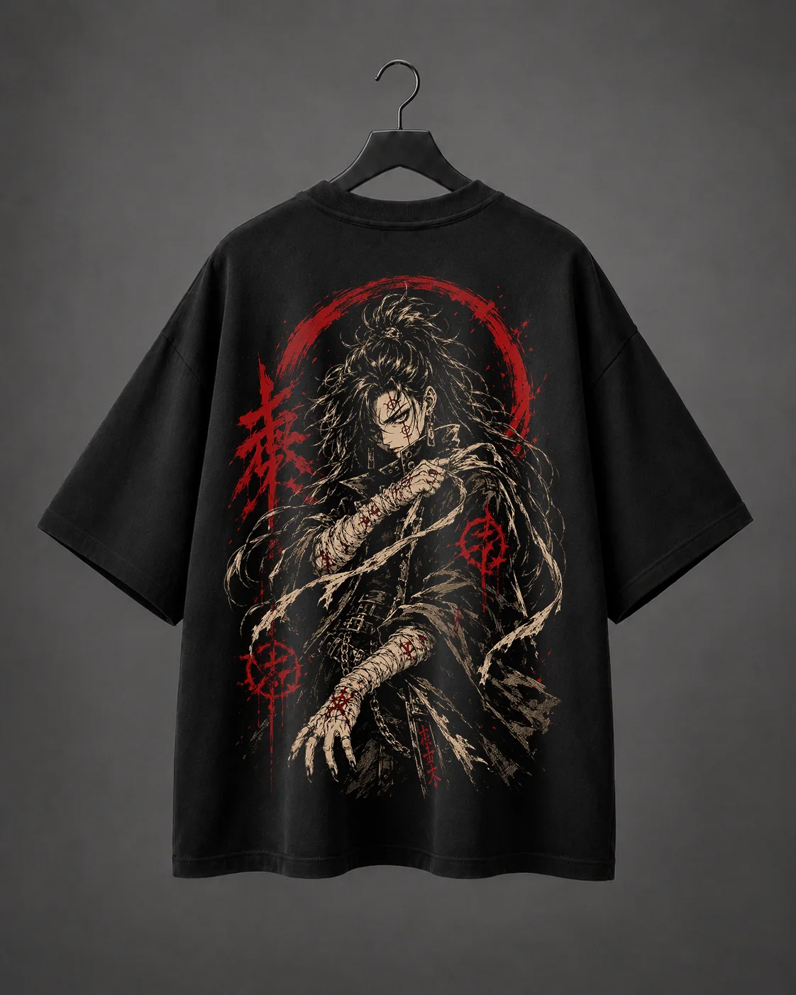 Camiseta Oversized Nisshoku no Yaiba
