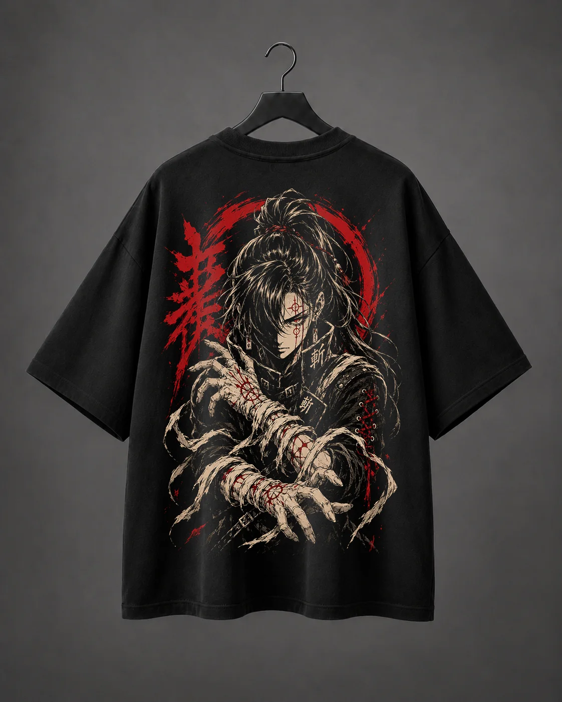 Camiseta Oversized Crimson Reaper