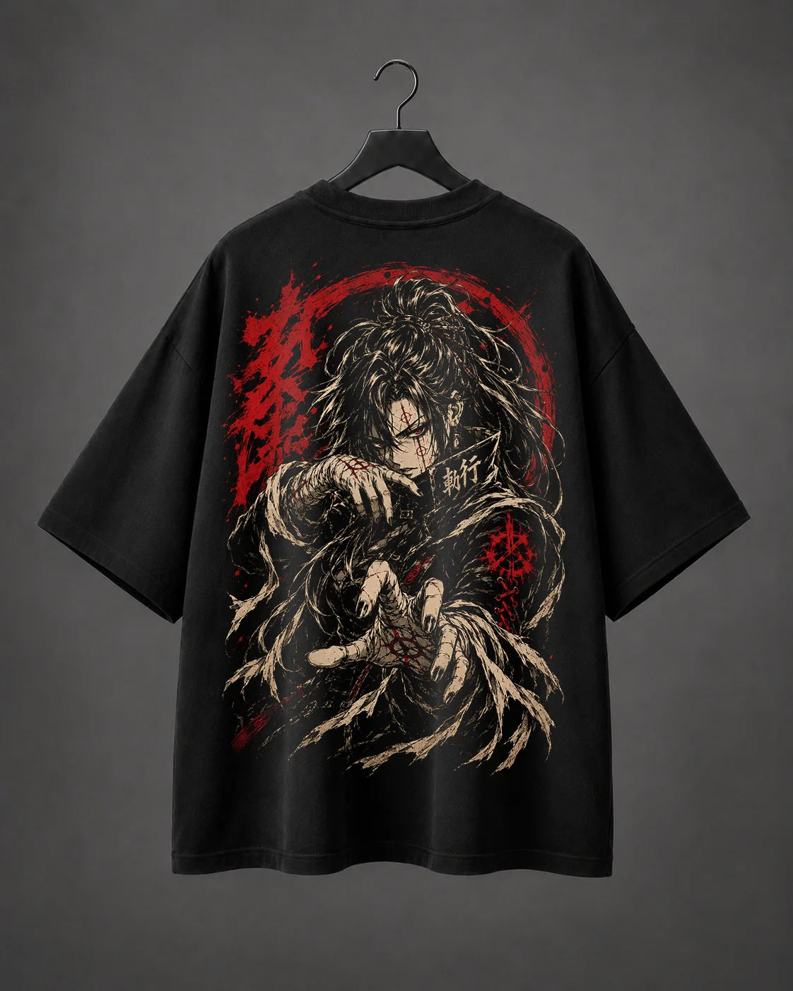 Camiseta Oversized Noroi no Zan