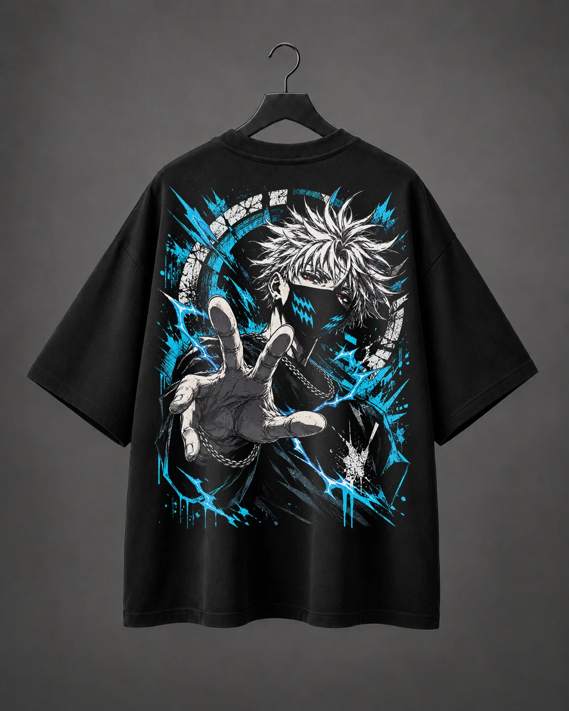 Camiseta Oversized Blue Voltage