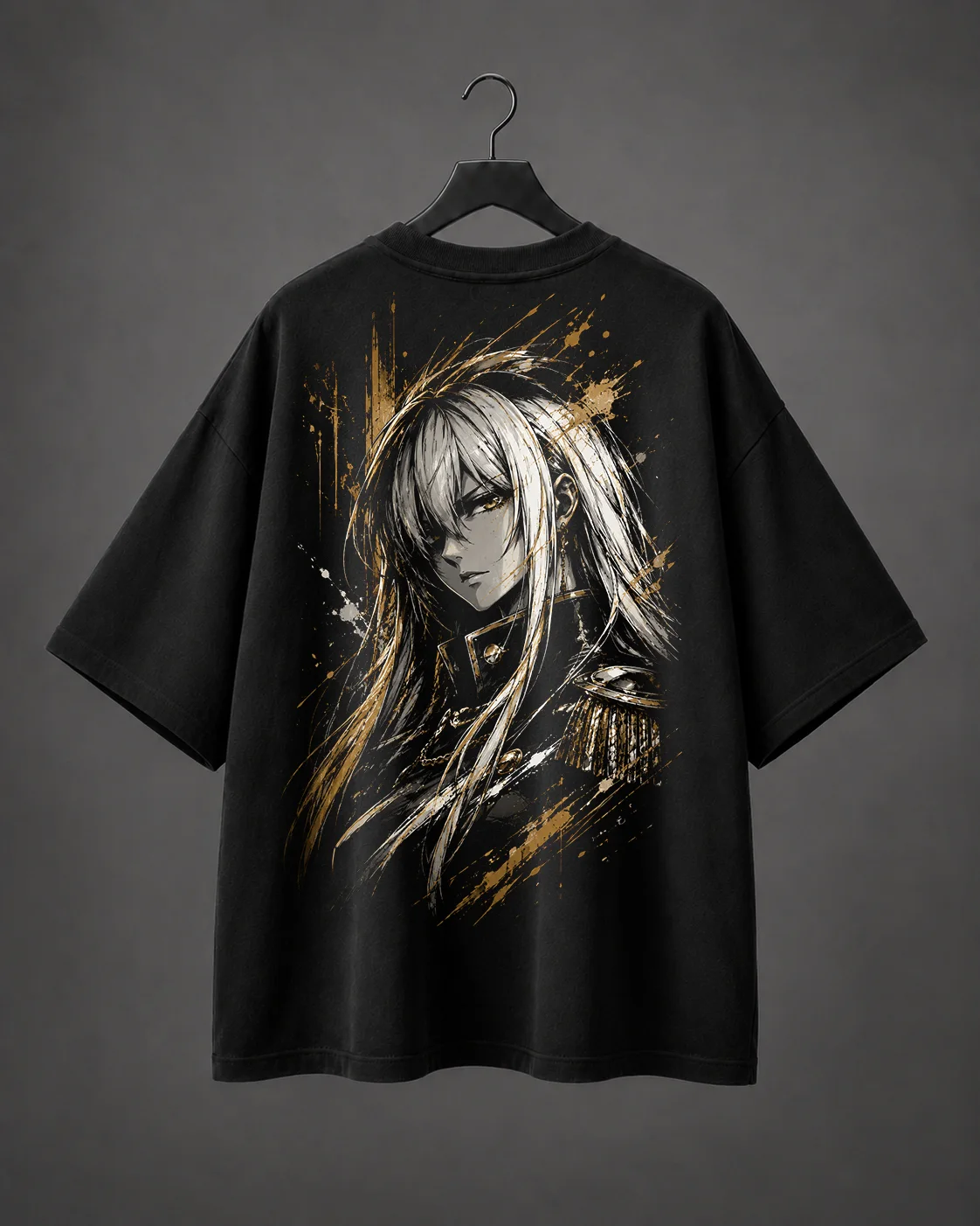 Camiseta Oversized Lâmina Dourada
