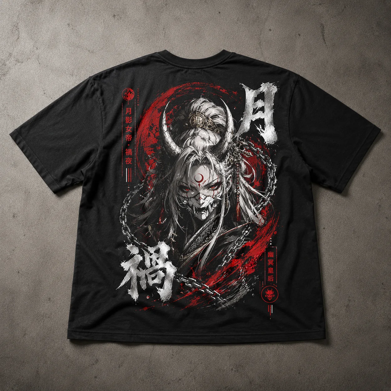 Camiseta Oversized Tsuki Oni
